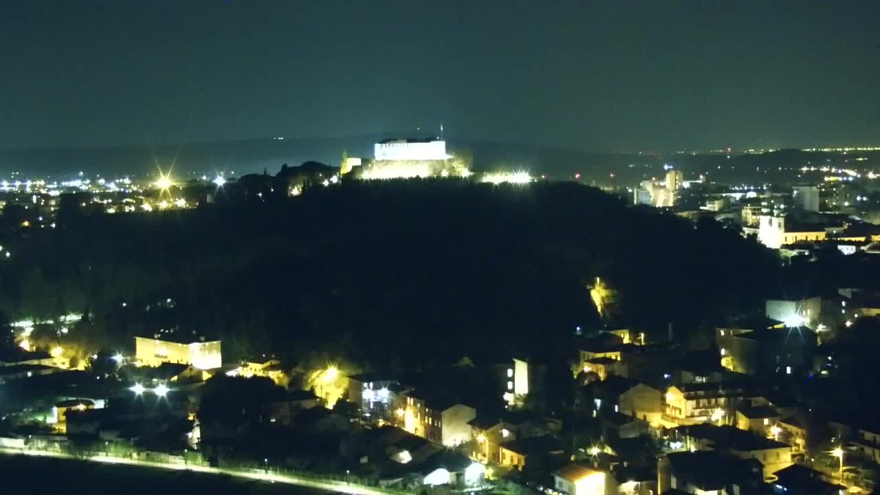 Nova Gorica in Gorica: Čudovit Razgled iz Frančiškanskega Samostana Kostanjevica