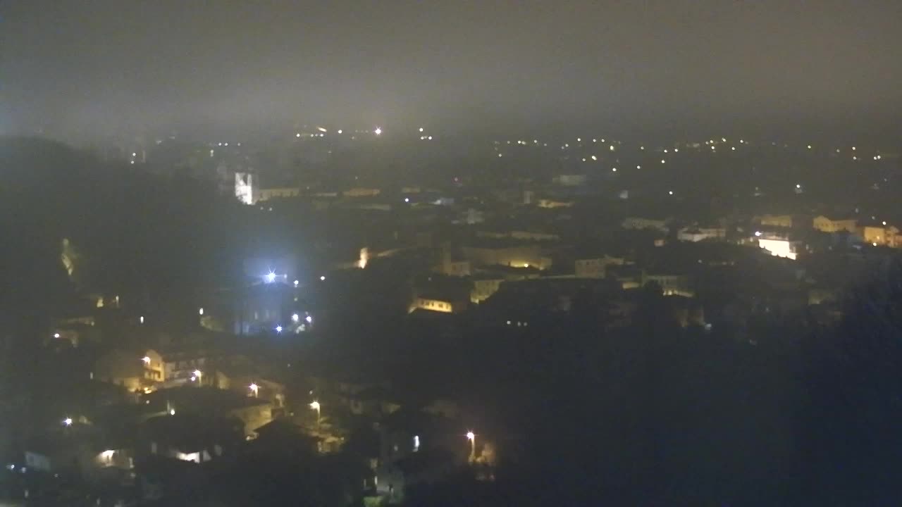 Nova Gorica i Gorica: Prekrasan Pogled iz Franjevačkog Samostana Kostanjevica