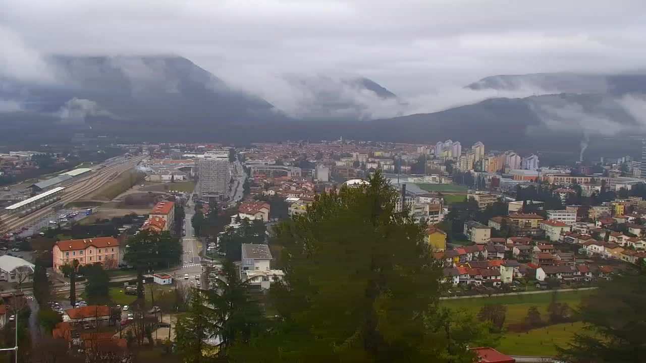 Nova Gorica et Gorizia : Vue Imprenable depuis le Monastère Franciscain de Kostanjevica