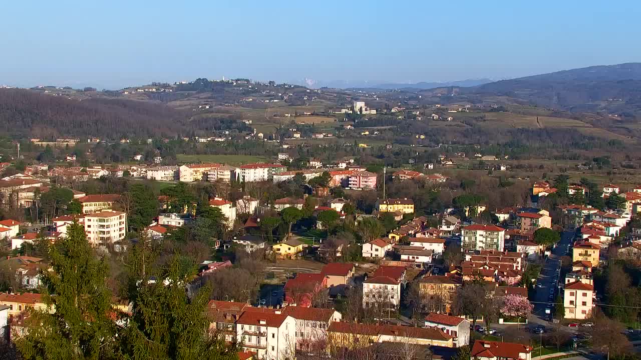 Nova Gorica et Gorizia : Vue Imprenable depuis le Monastère Franciscain de Kostanjevica