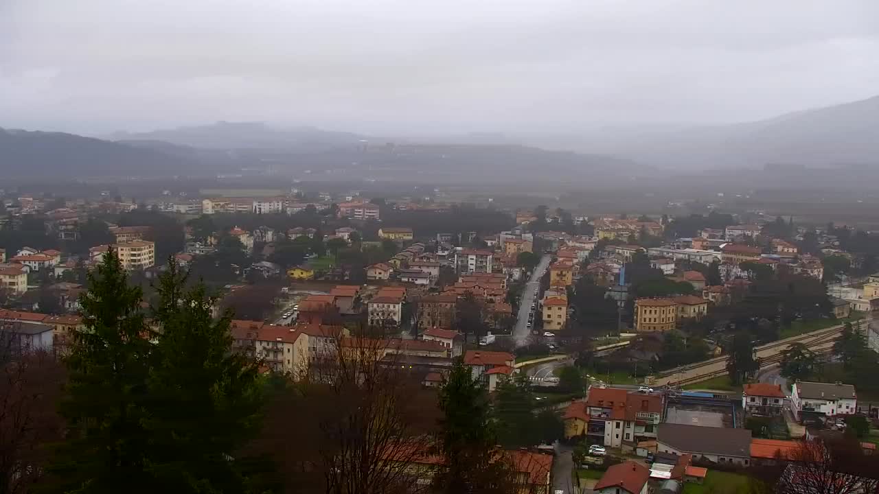 Nova Gorica in Gorica: Čudovit Razgled iz Frančiškanskega Samostana Kostanjevica