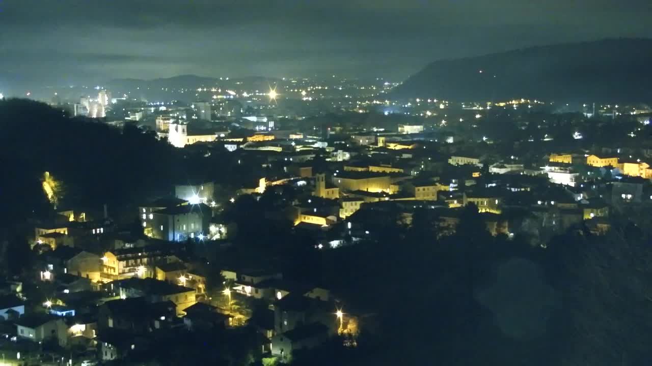 Nova Gorica i Gorica: Prekrasan Pogled iz Franjevačkog Samostana Kostanjevica