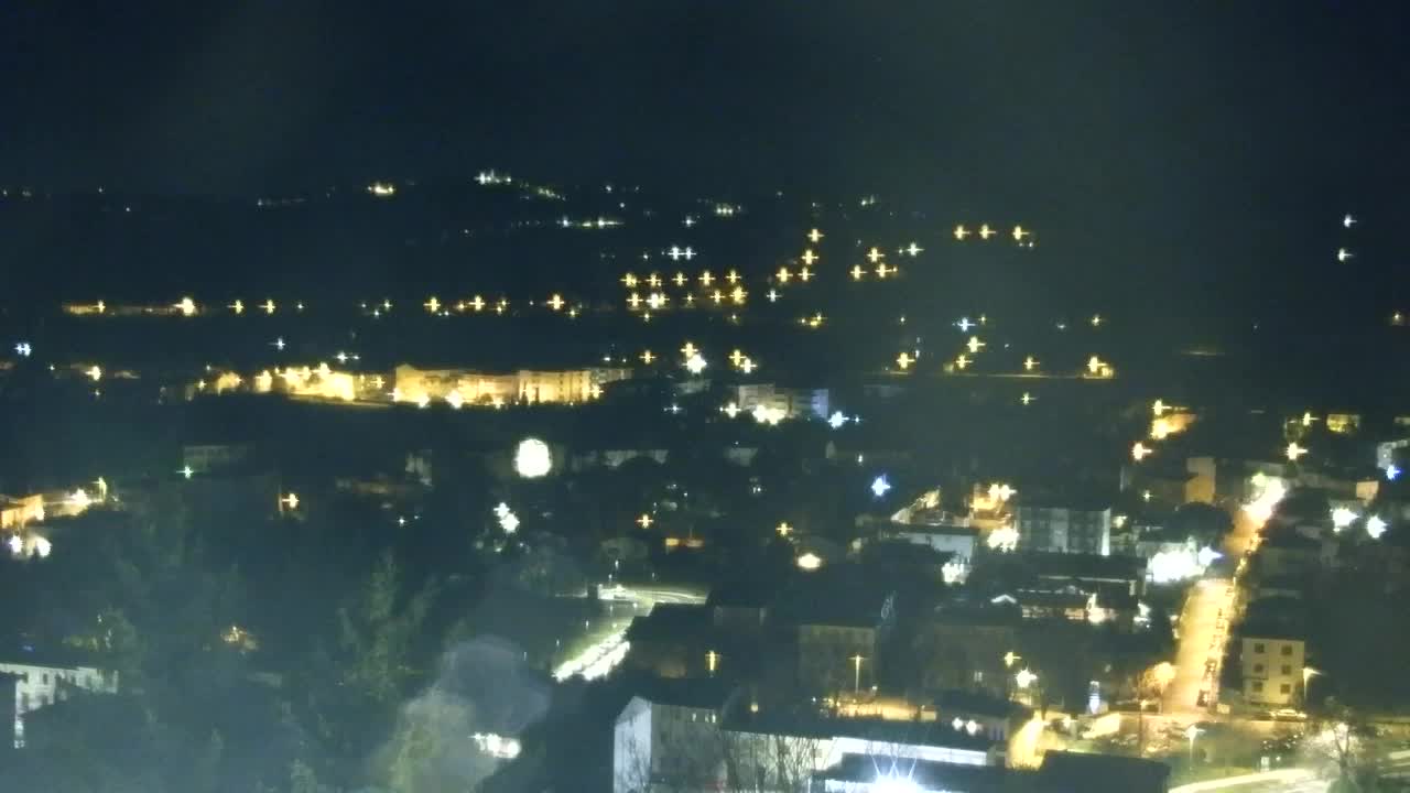 Nova Gorica in Gorica: Čudovit Razgled iz Frančiškanskega Samostana Kostanjevica