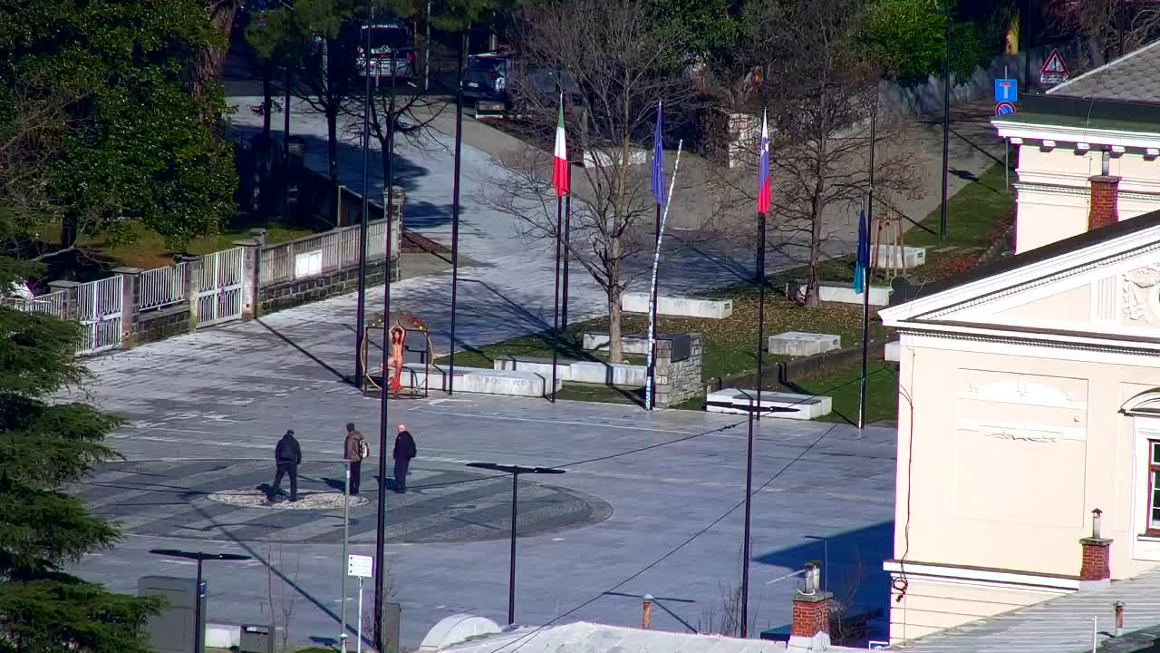 Nova Gorica in Gorica: Čudovit Razgled iz Frančiškanskega Samostana Kostanjevica