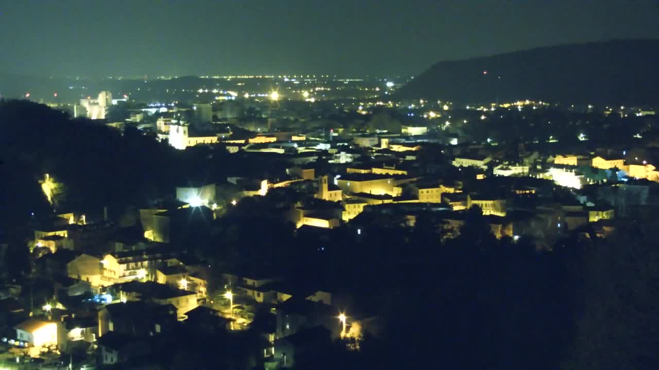 Nova Gorica in Gorica: Čudovit Razgled iz Frančiškanskega Samostana Kostanjevica