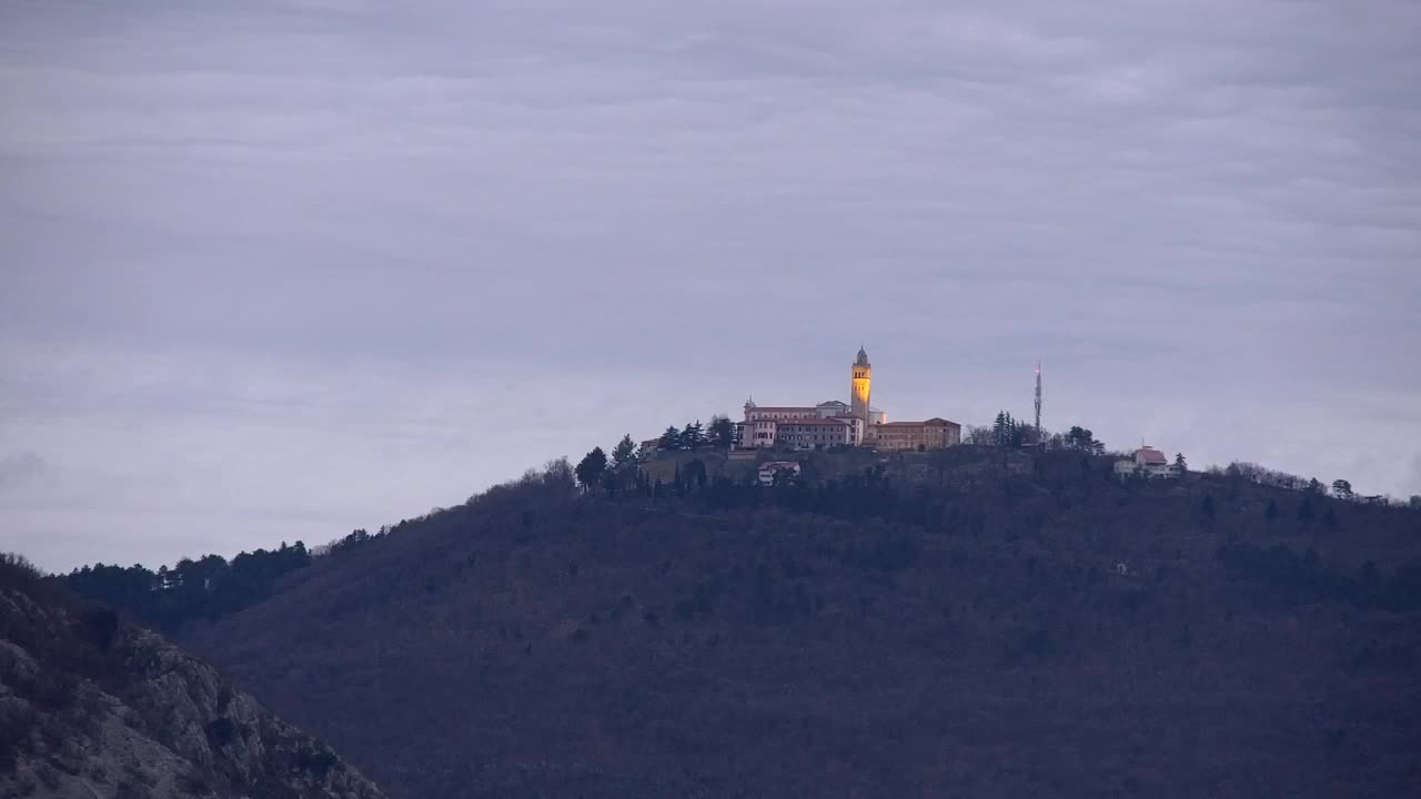 Nova Gorica in Gorica: Čudovit Razgled iz Frančiškanskega Samostana Kostanjevica