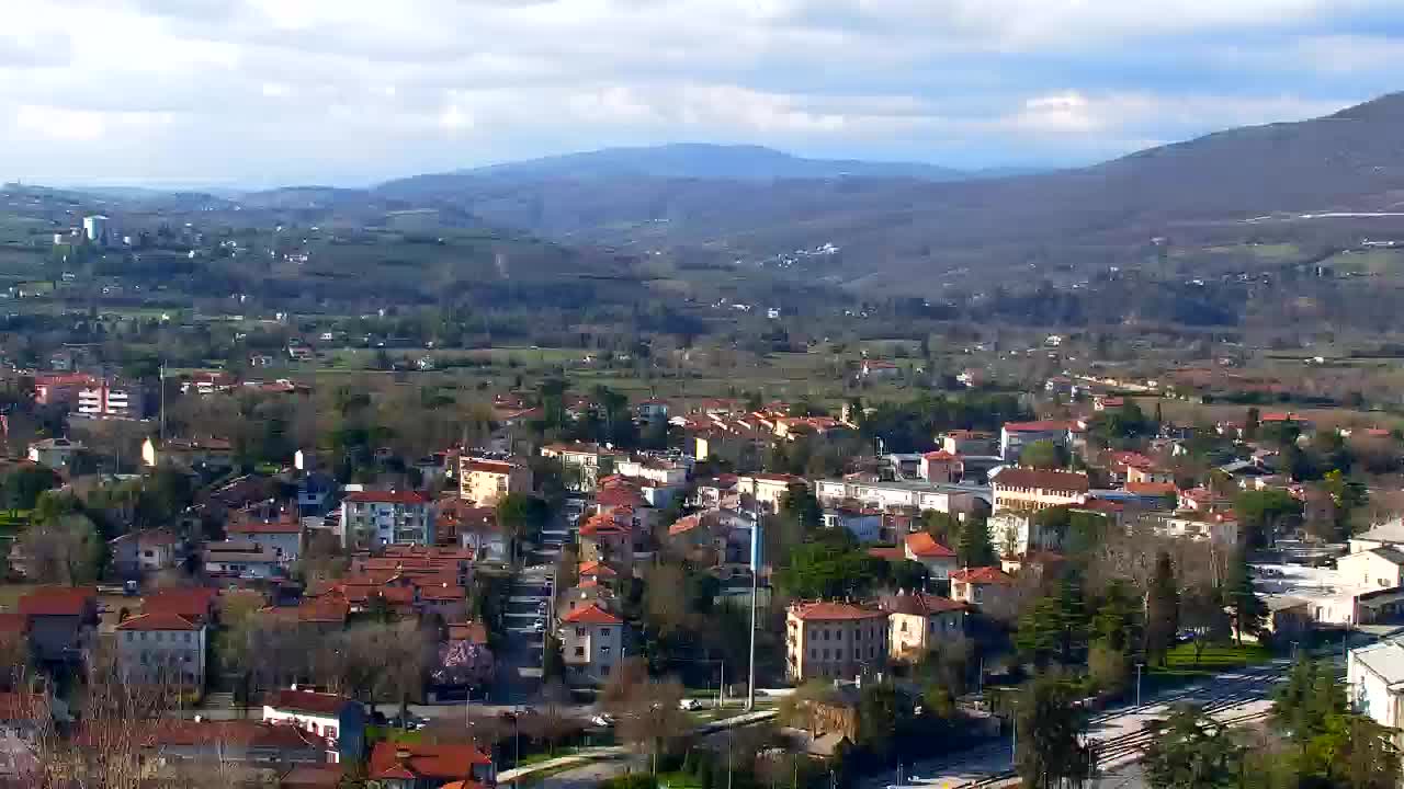 Nova Gorica in Gorica: Čudovit Razgled iz Frančiškanskega Samostana Kostanjevica