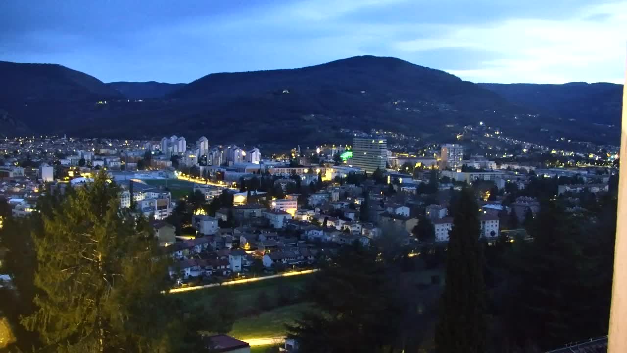 Nova Gorica in Gorica: Čudovit Razgled iz Frančiškanskega Samostana Kostanjevica