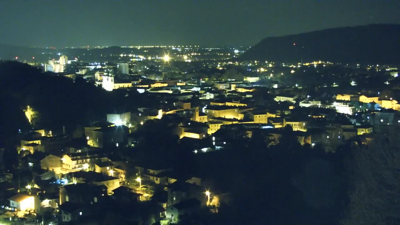 Nova Gorica in Gorica: Čudovit Razgled iz Frančiškanskega Samostana Kostanjevica