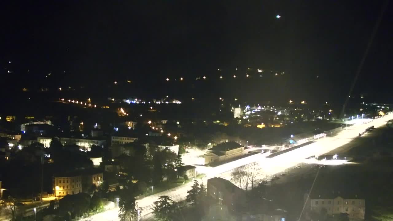 Nova Gorica i Gorica: Prekrasan Pogled iz Franjevačkog Samostana Kostanjevica