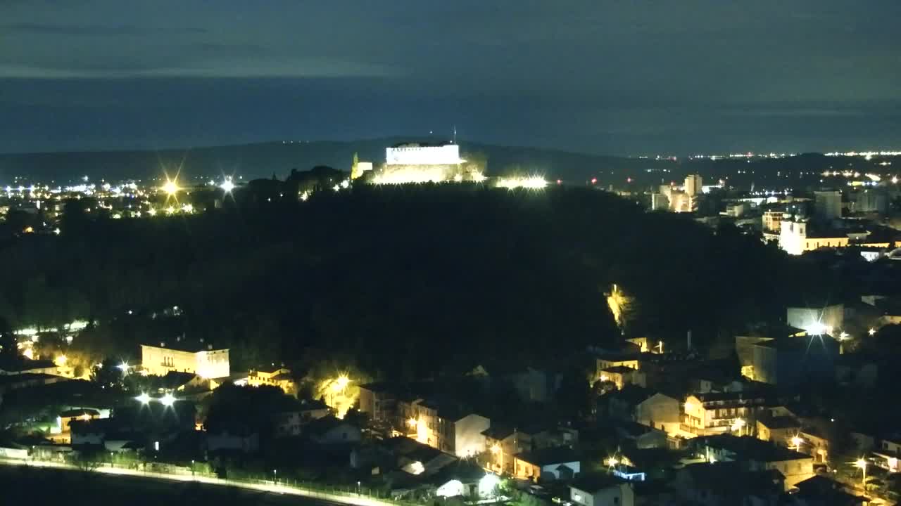 Nova Gorica in Gorica: Čudovit Razgled iz Frančiškanskega Samostana Kostanjevica