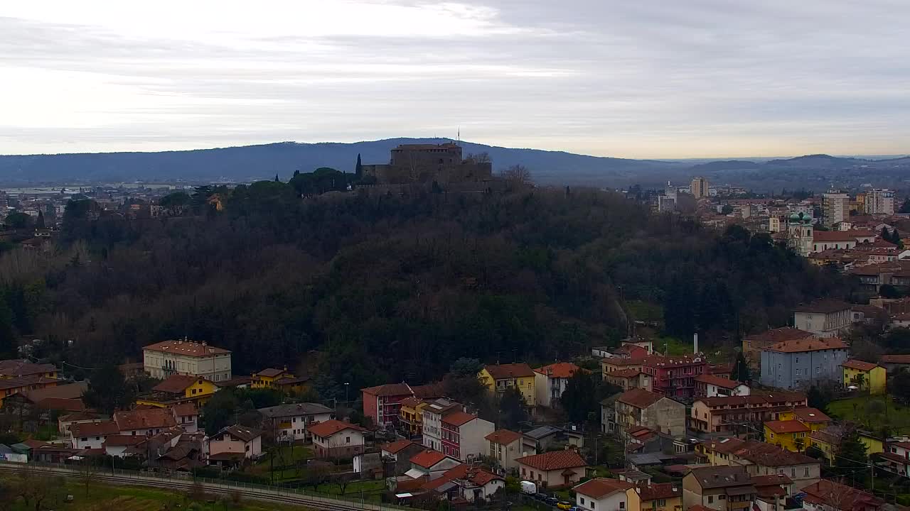 Nova Gorica in Gorica: Čudovit Razgled iz Frančiškanskega Samostana Kostanjevica