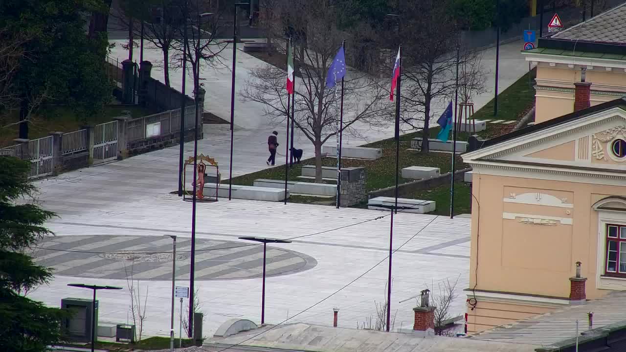 Nova Gorica i Gorica: Prekrasan Pogled iz Franjevačkog Samostana Kostanjevica