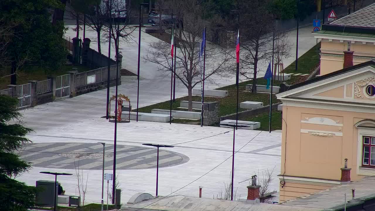 Nova Gorica in Gorica: Čudovit Razgled iz Frančiškanskega Samostana Kostanjevica