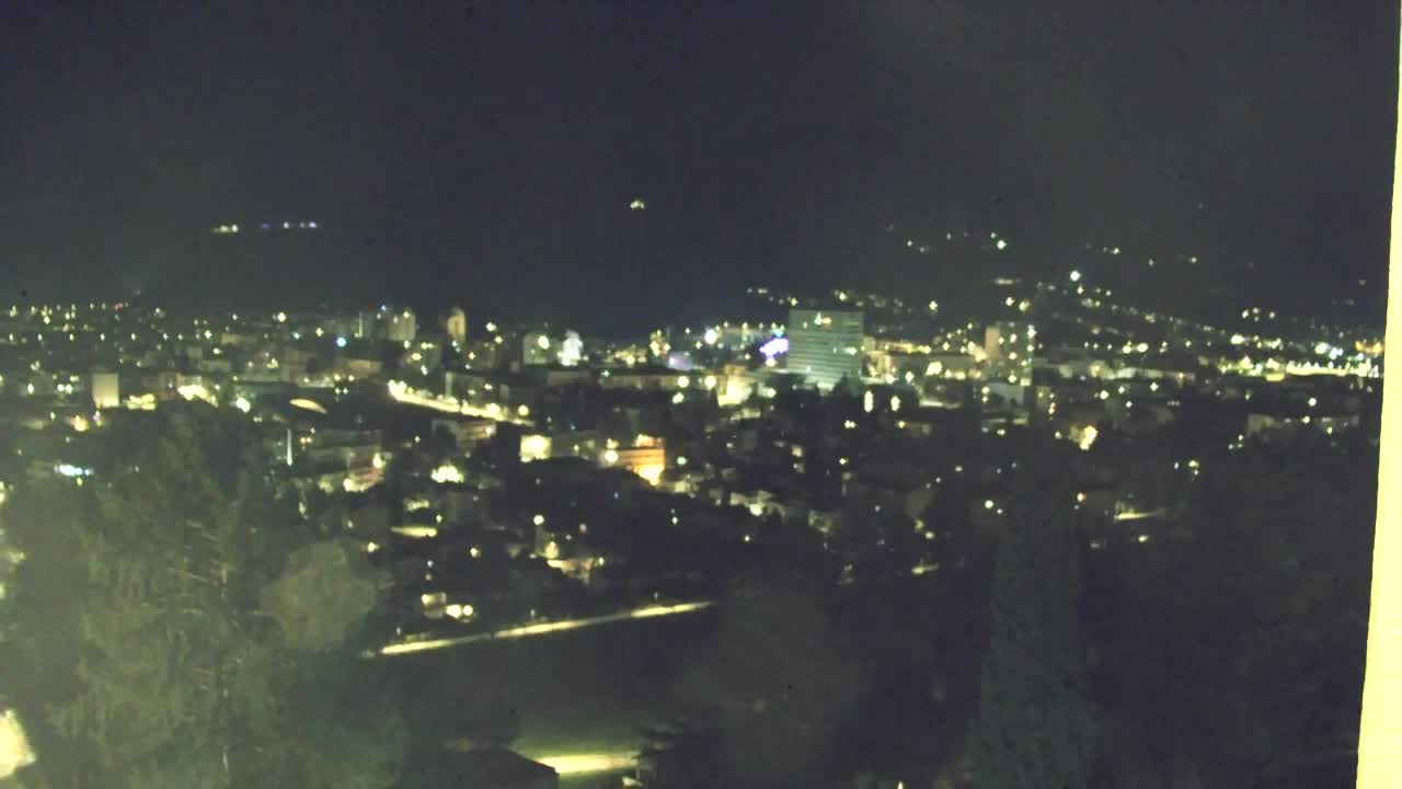 Nova Gorica i Gorica: Prekrasan Pogled iz Franjevačkog Samostana Kostanjevica