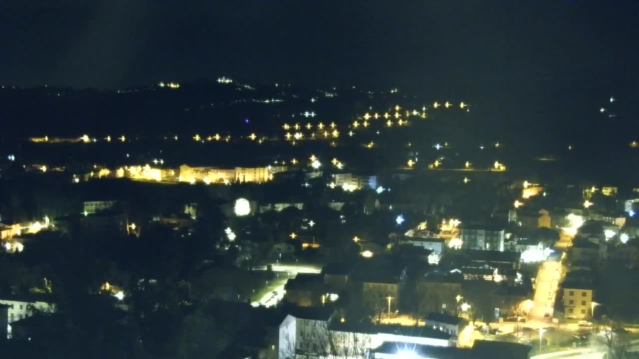 Nova Gorica in Gorica: Čudovit Razgled iz Frančiškanskega Samostana Kostanjevica