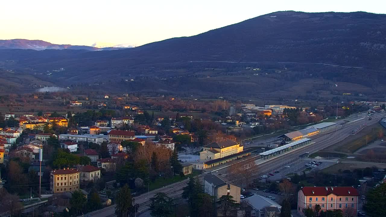 Nova Gorica et Gorizia : Vue Imprenable depuis le Monastère Franciscain de Kostanjevica
