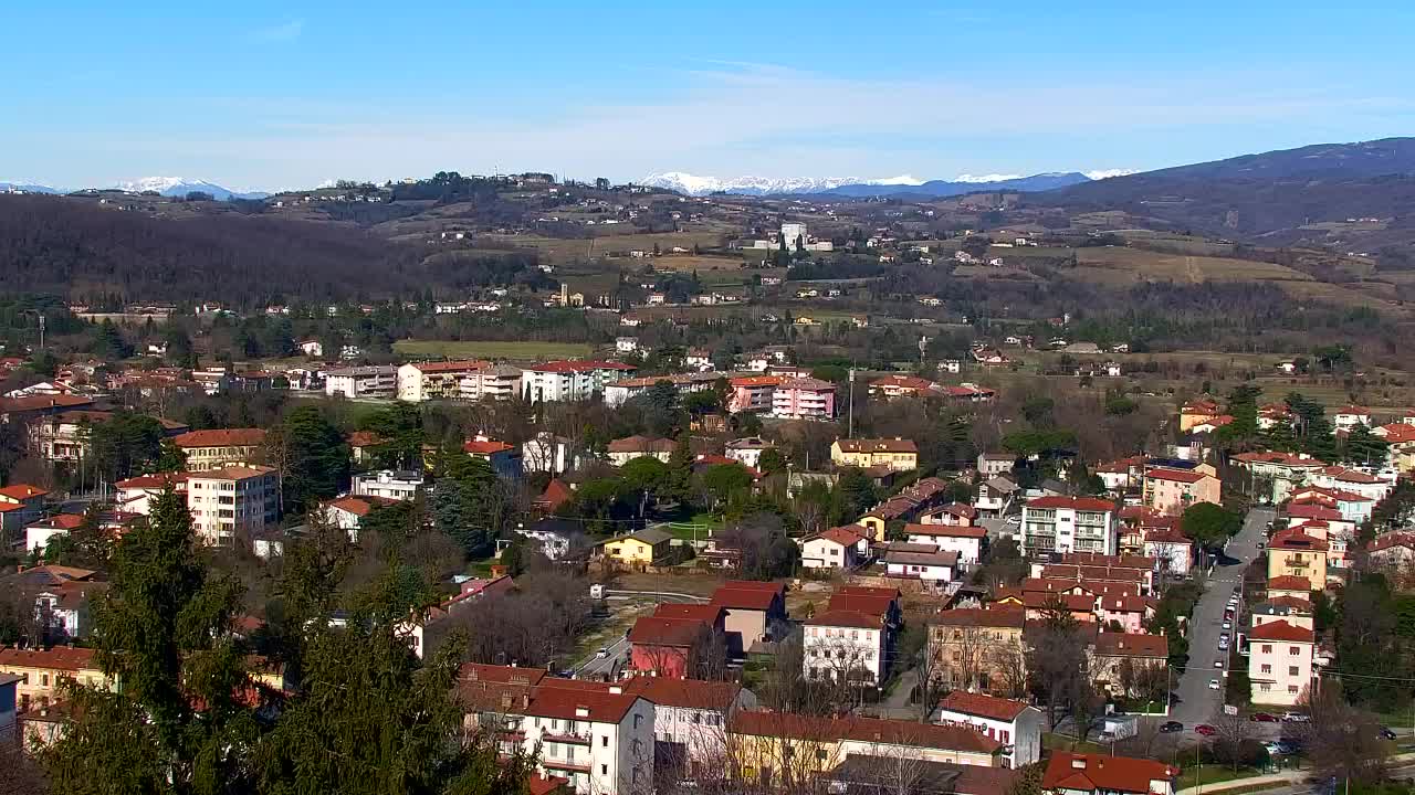 Nova Gorica i Gorica: Prekrasan Pogled iz Franjevačkog Samostana Kostanjevica