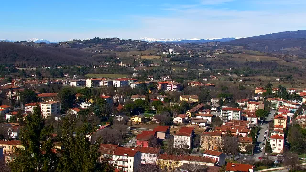 Nova Gorica et Gorizia : Vue Imprenable depuis le Monastère Franciscain de Kostanjevica