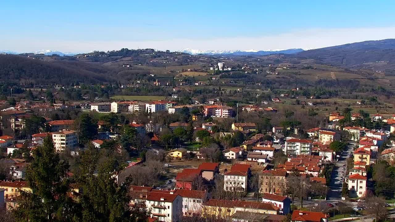 Nova Gorica i Gorica: Prekrasan Pogled iz Franjevačkog Samostana Kostanjevica