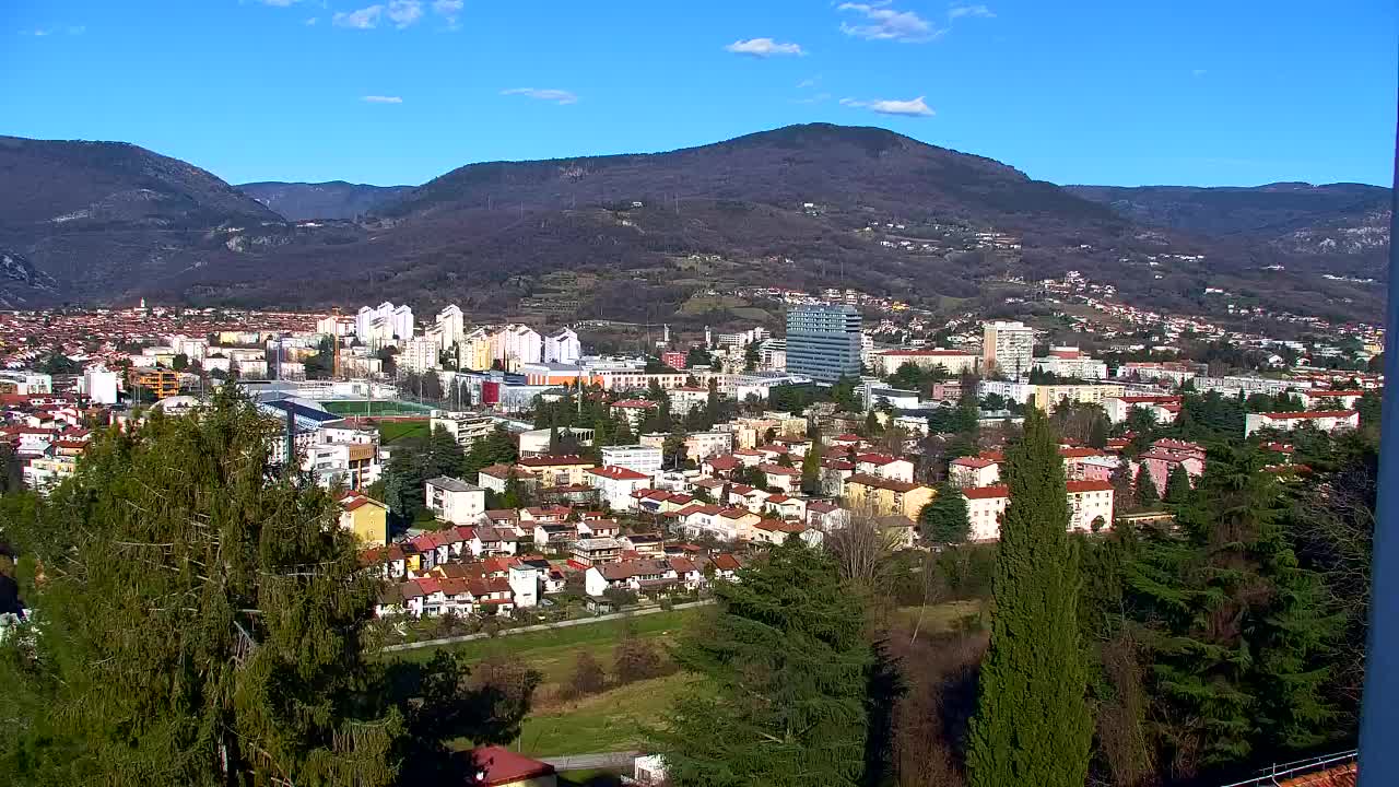 Nova Gorica i Gorica: Prekrasan Pogled iz Franjevačkog Samostana Kostanjevica