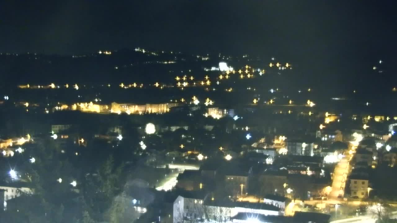 Nova Gorica in Gorica: Čudovit Razgled iz Frančiškanskega Samostana Kostanjevica