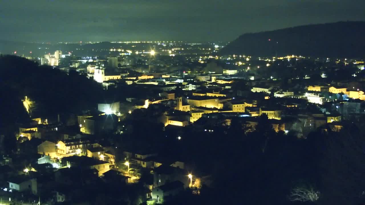 Nova Gorica i Gorica: Prekrasan Pogled iz Franjevačkog Samostana Kostanjevica