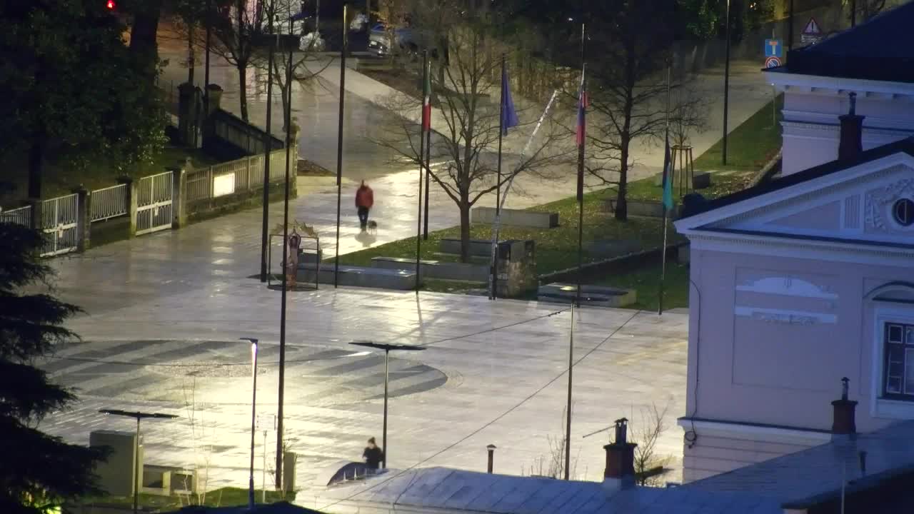 Nova Gorica i Gorica: Prekrasan Pogled iz Franjevačkog Samostana Kostanjevica