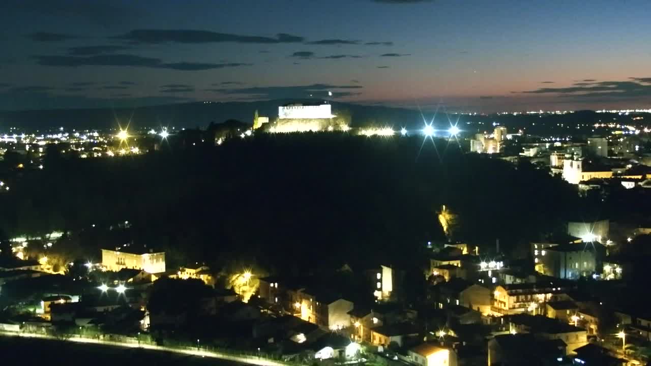 Nova Gorica und Görz: Atemberaubende Aussicht vom Franziskanerkloster Kostanjevica