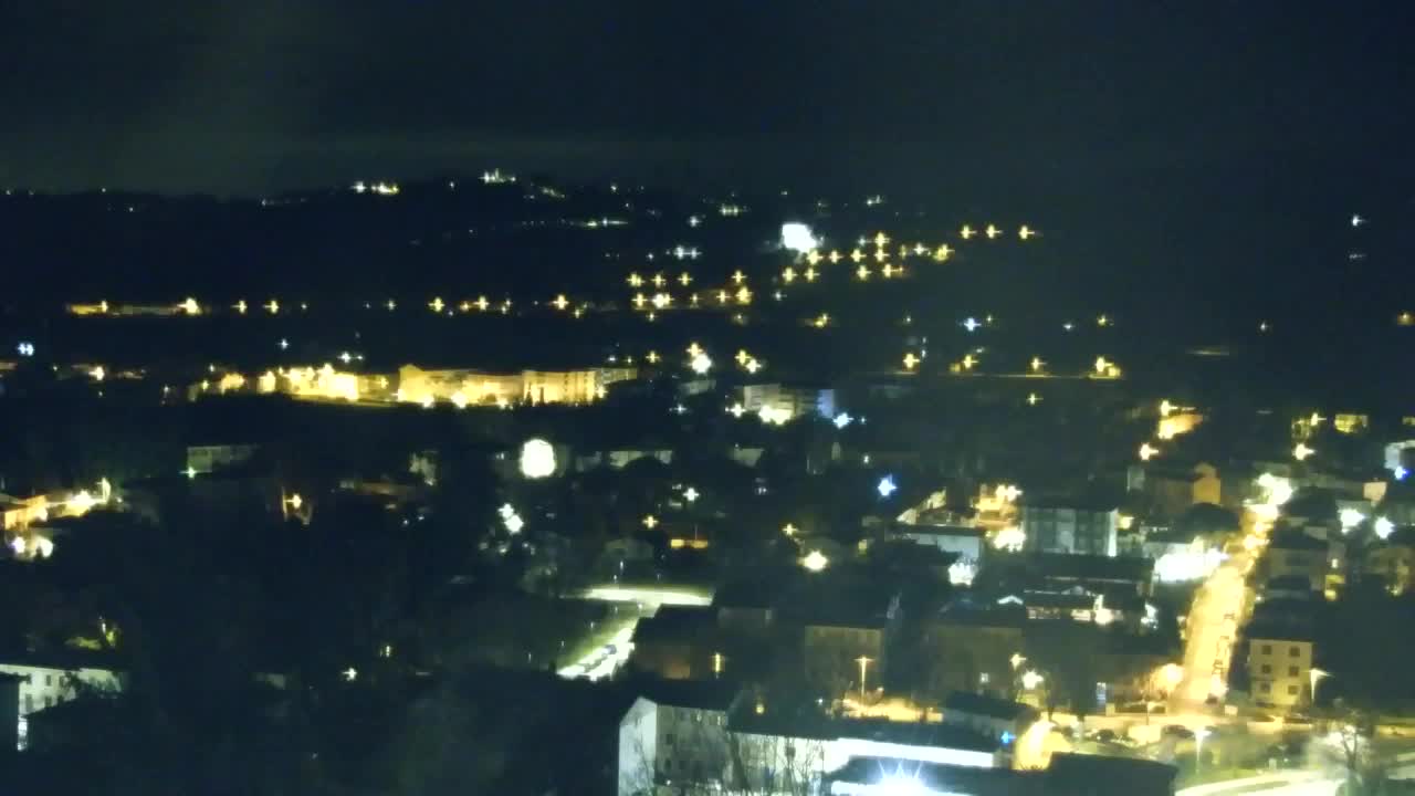 Nova Gorica y Gorizia: Impresionantes Vistas desde el Monasterio Franciscano de Kostanjevica