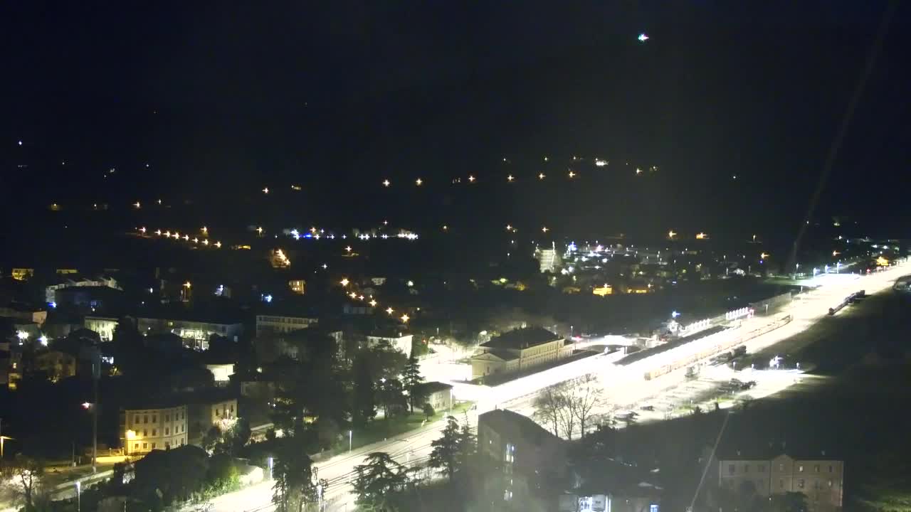 Nova Gorica in Gorica: Čudovit Razgled iz Frančiškanskega Samostana Kostanjevica