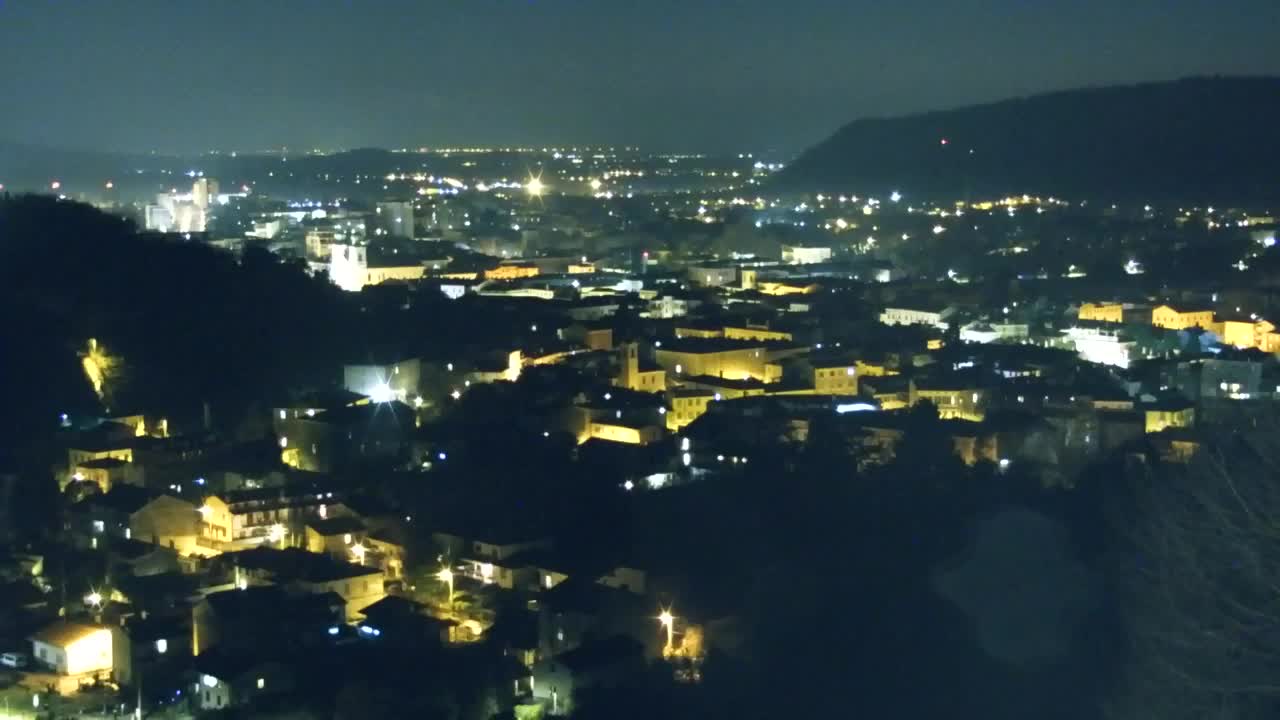 Nova Gorica in Gorica: Čudovit Razgled iz Frančiškanskega Samostana Kostanjevica