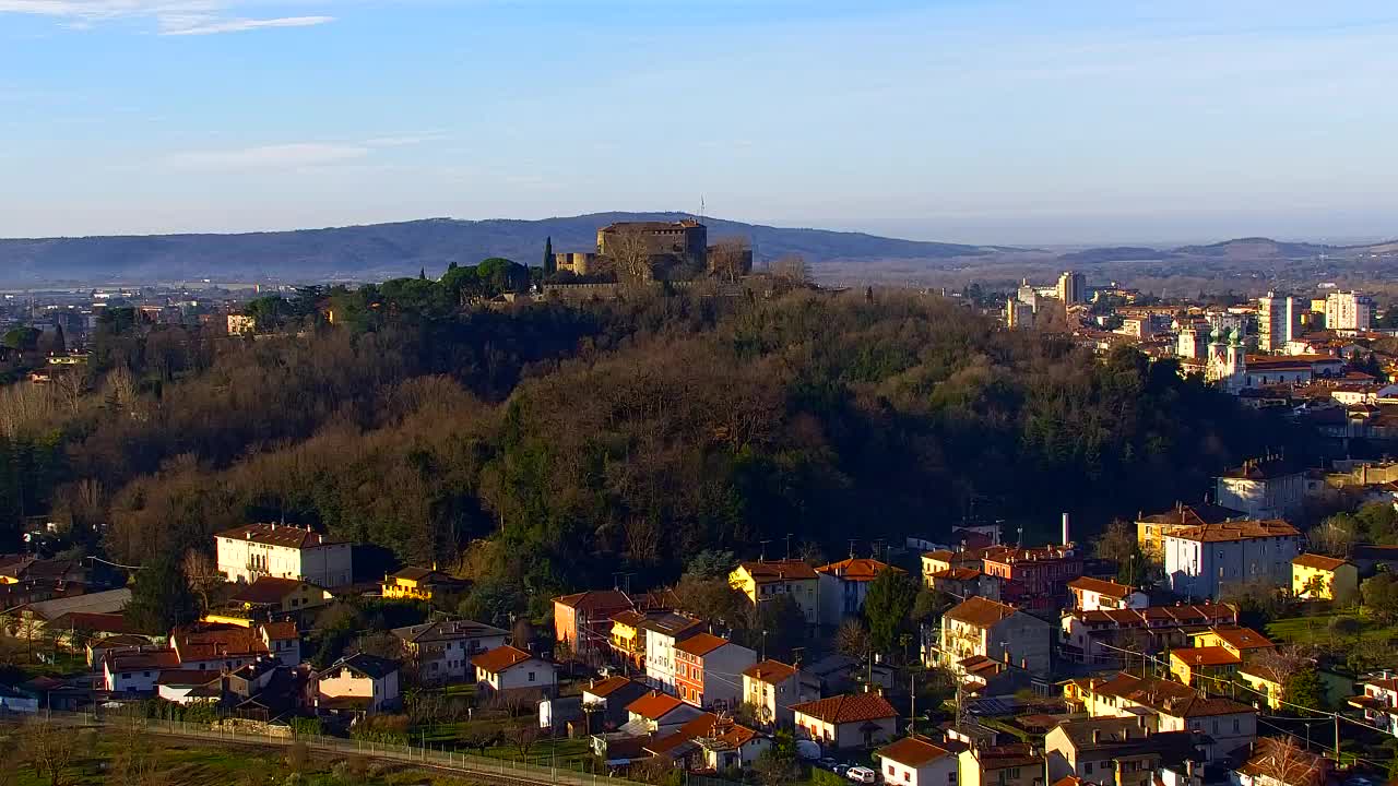 Nova Gorica et Gorizia : Vue Imprenable depuis le Monastère Franciscain de Kostanjevica