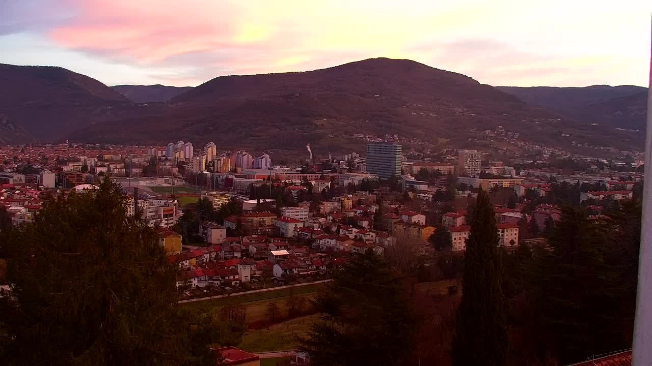 Nova Gorica et Gorizia : Vue Imprenable depuis le Monastère Franciscain de Kostanjevica