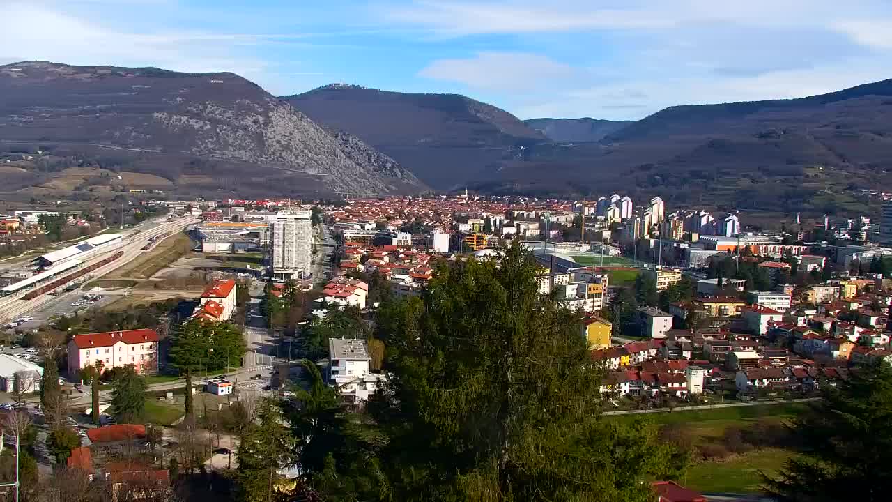 Nova Gorica et Gorizia : Vue Imprenable depuis le Monastère Franciscain de Kostanjevica