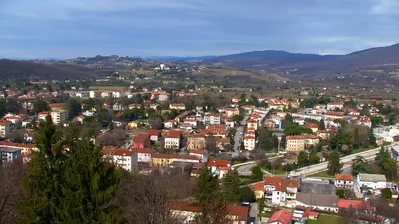 Nova Gorica in Gorica: Čudovit Razgled iz Frančiškanskega Samostana Kostanjevica