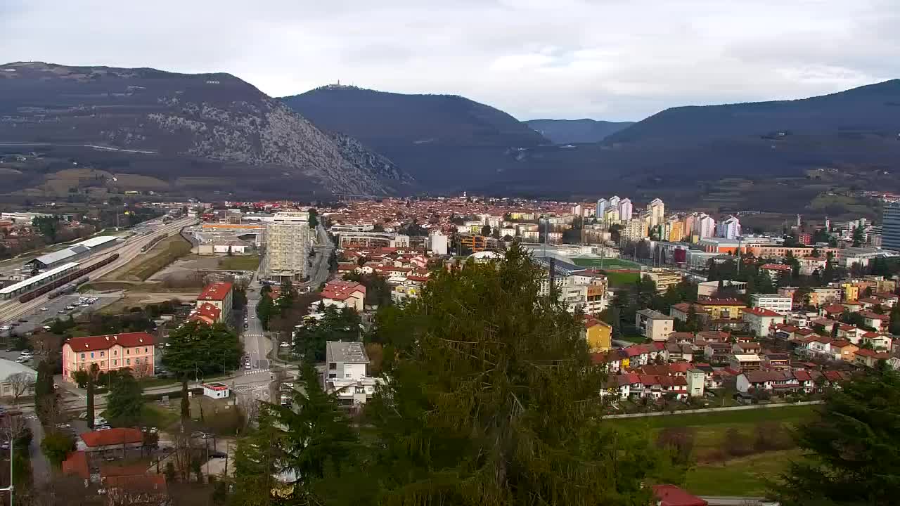 Nova Gorica et Gorizia : Vue Imprenable depuis le Monastère Franciscain de Kostanjevica