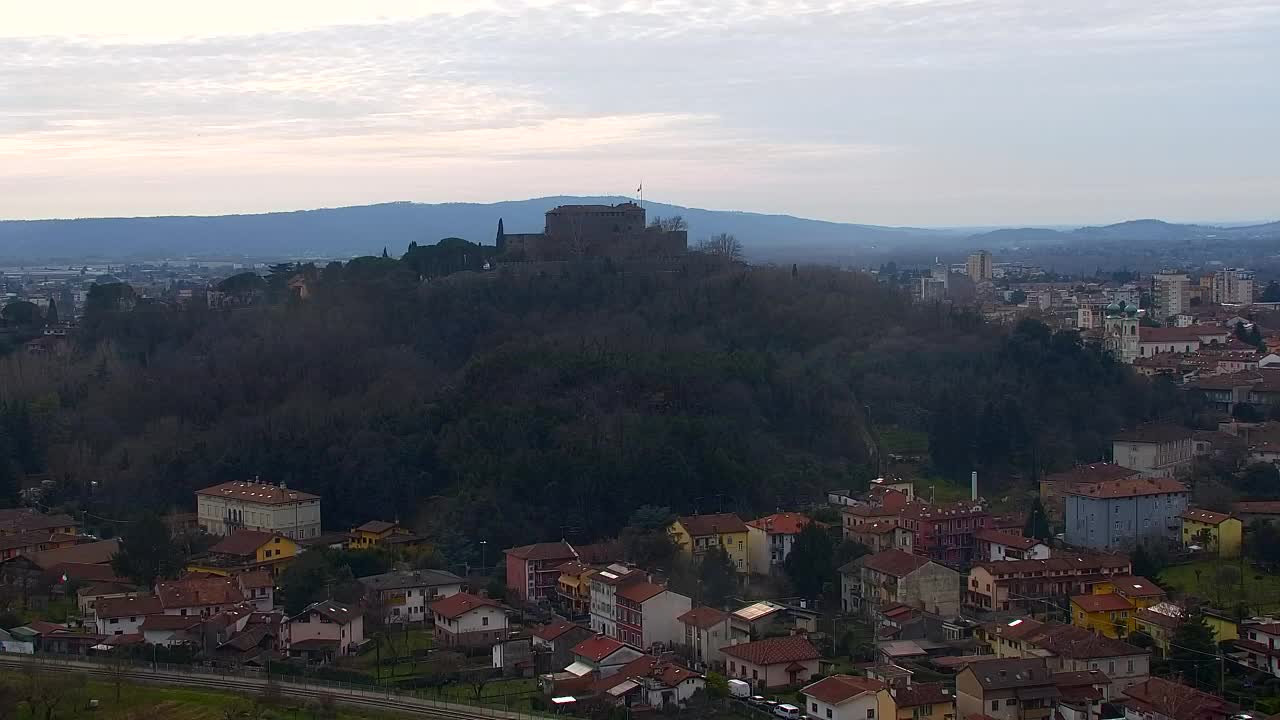 Nova Gorica et Gorizia : Vue Imprenable depuis le Monastère Franciscain de Kostanjevica