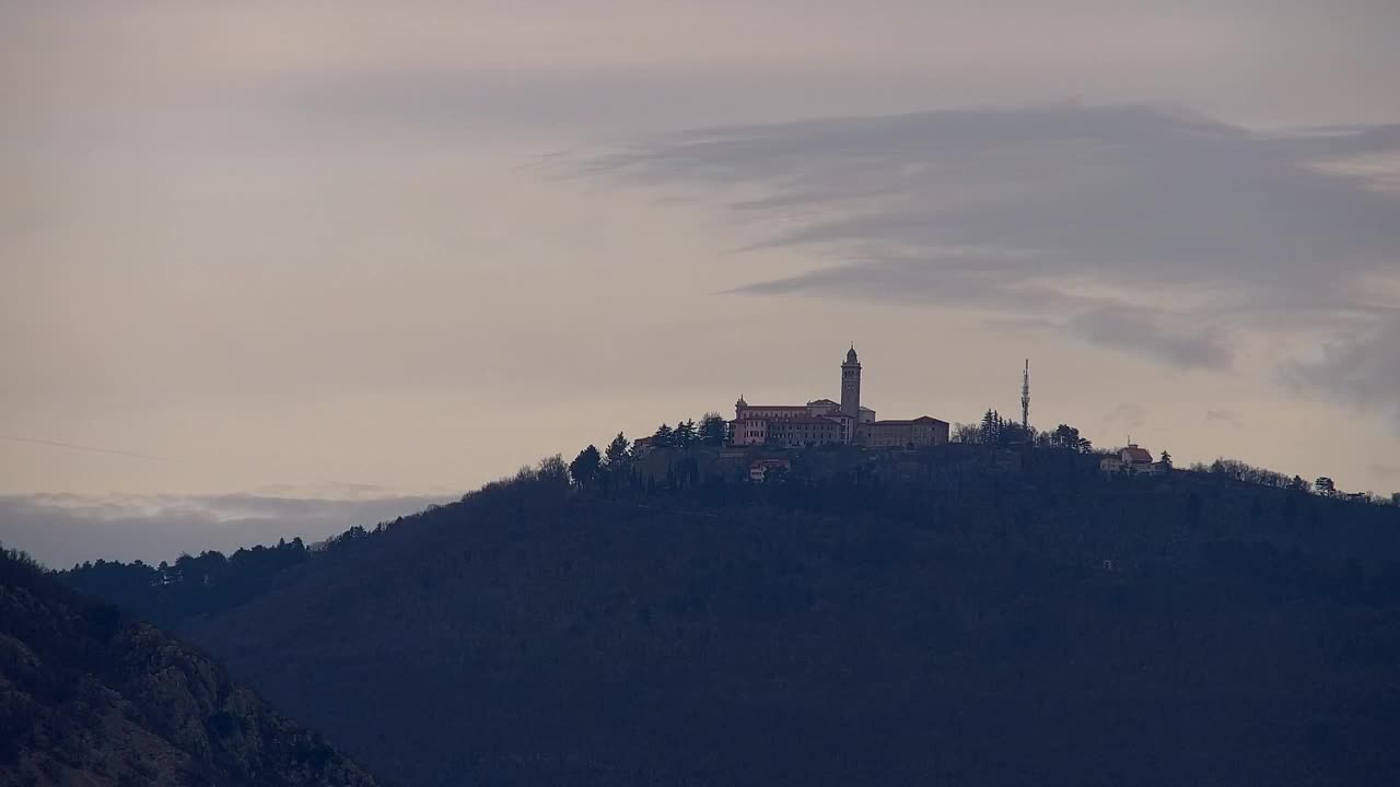 Nova Gorica i Gorica: Prekrasan Pogled iz Franjevačkog Samostana Kostanjevica