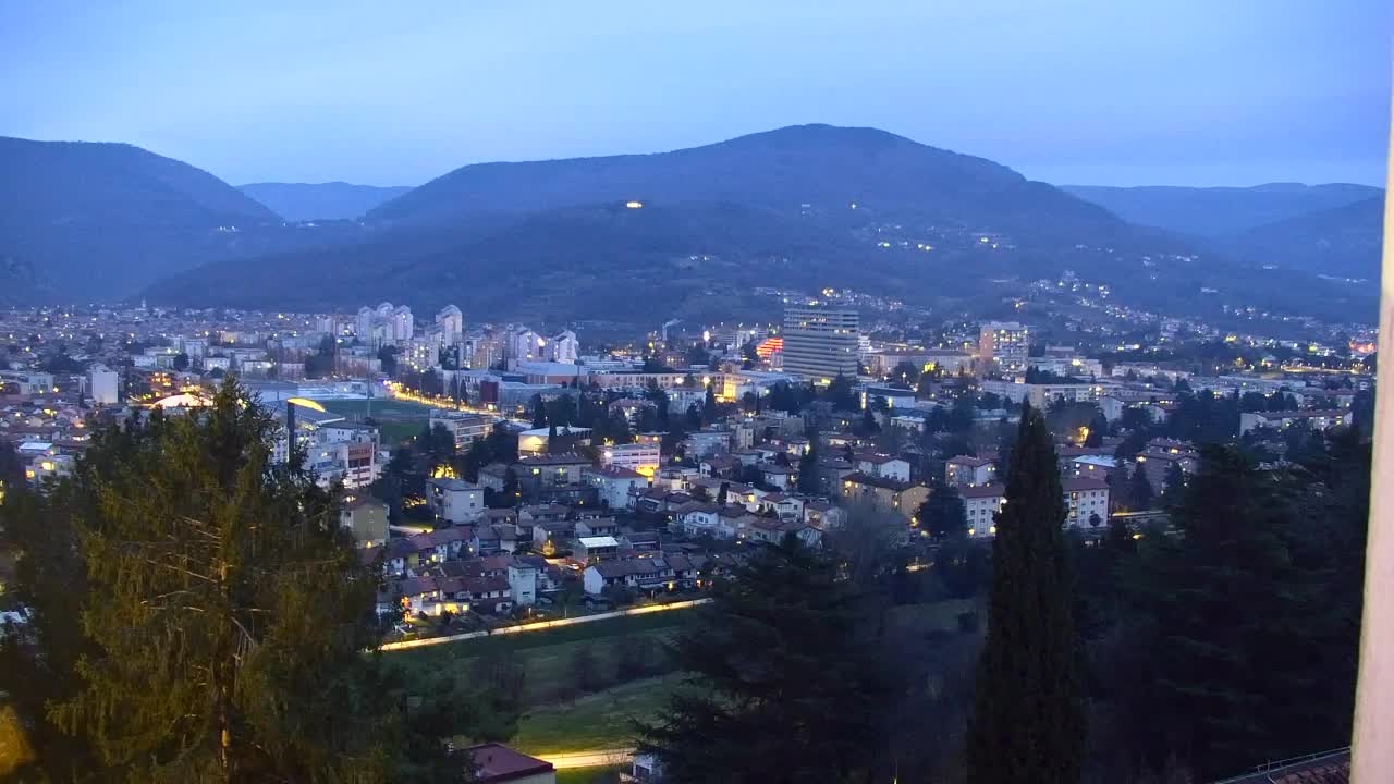 Nova Gorica et Gorizia : Vue Imprenable depuis le Monastère Franciscain de Kostanjevica
