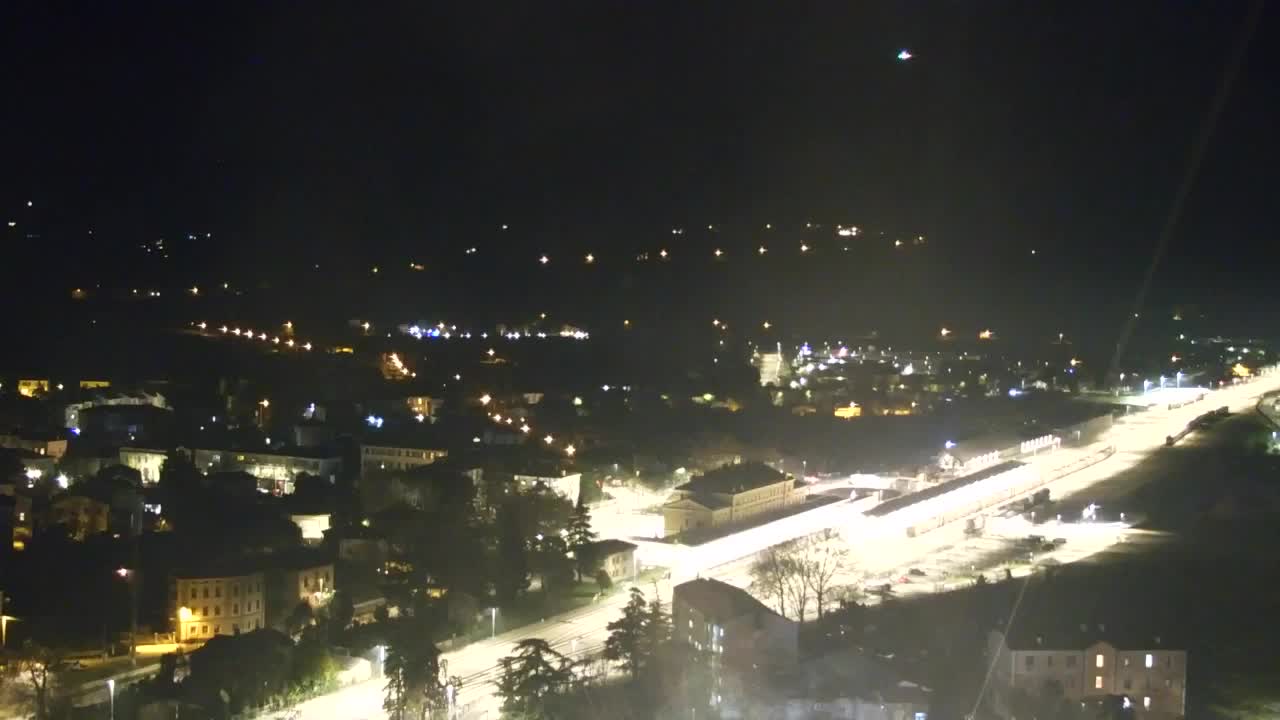 Nova Gorica in Gorica: Čudovit Razgled iz Frančiškanskega Samostana Kostanjevica