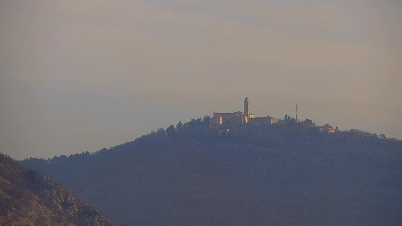 Nova Gorica in Gorica: Čudovit Razgled iz Frančiškanskega Samostana Kostanjevica