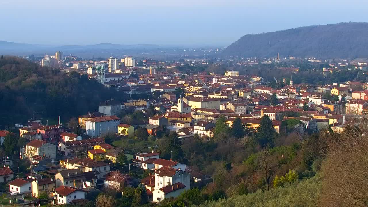 Nova Gorica in Gorica: Čudovit Razgled iz Frančiškanskega Samostana Kostanjevica