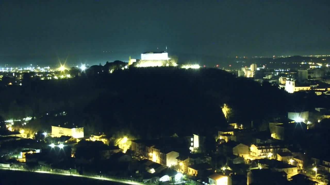 Nova Gorica in Gorica: Čudovit Razgled iz Frančiškanskega Samostana Kostanjevica