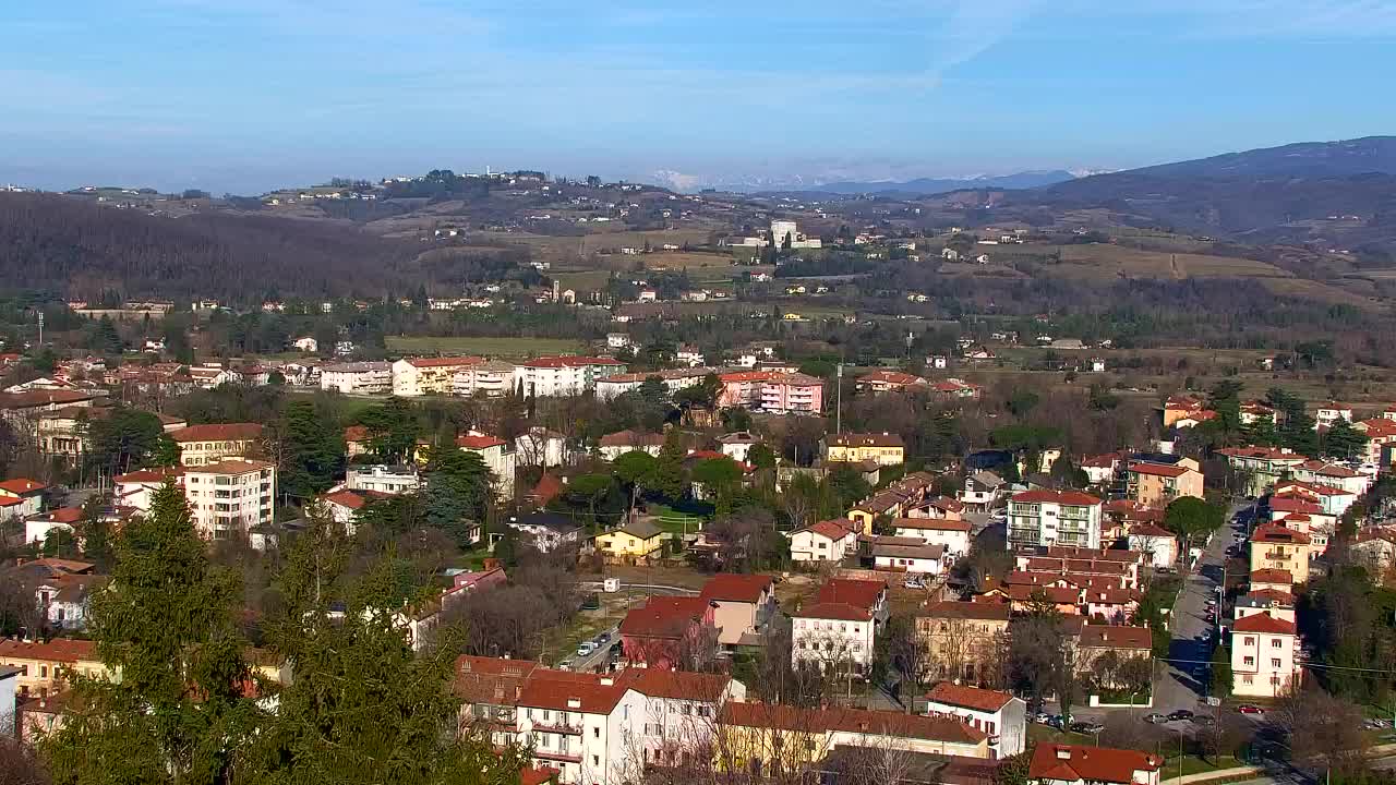 Nova Gorica in Gorica: Čudovit Razgled iz Frančiškanskega Samostana Kostanjevica
