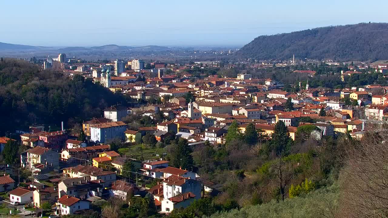 Nova Gorica et Gorizia : Vue Imprenable depuis le Monastère Franciscain de Kostanjevica