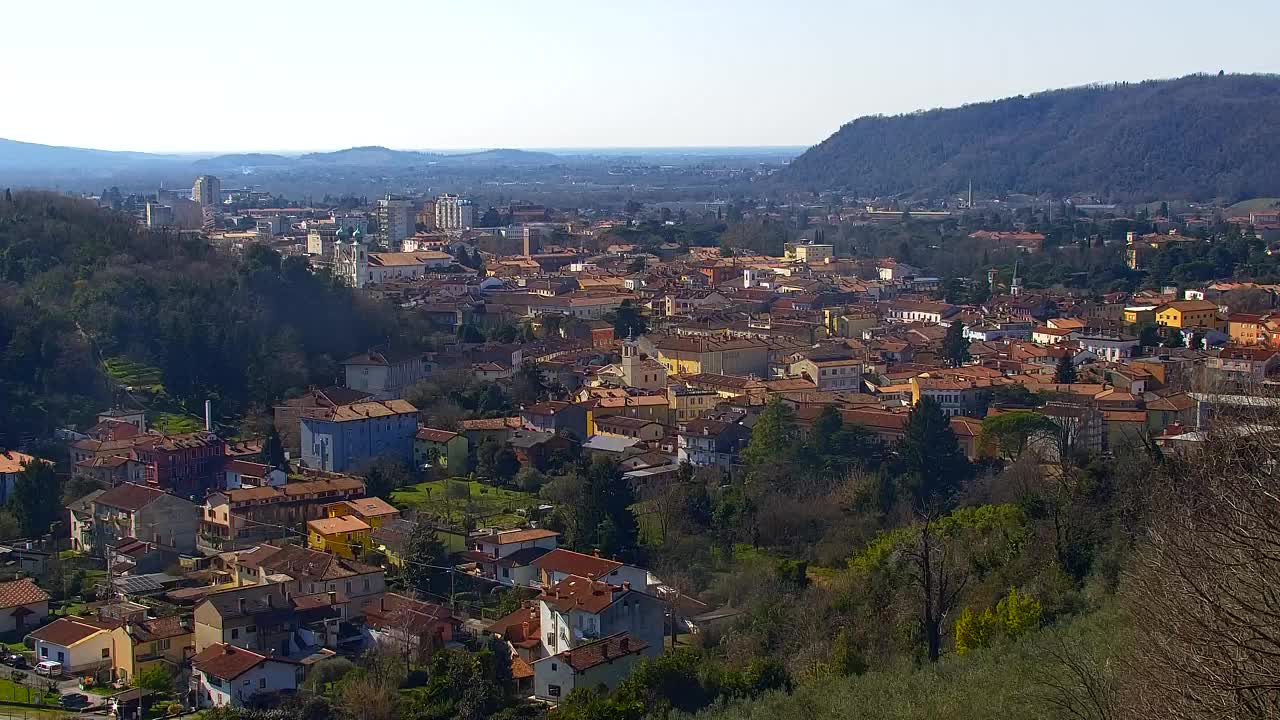 Nova Gorica et Gorizia : Vue Imprenable depuis le Monastère Franciscain de Kostanjevica