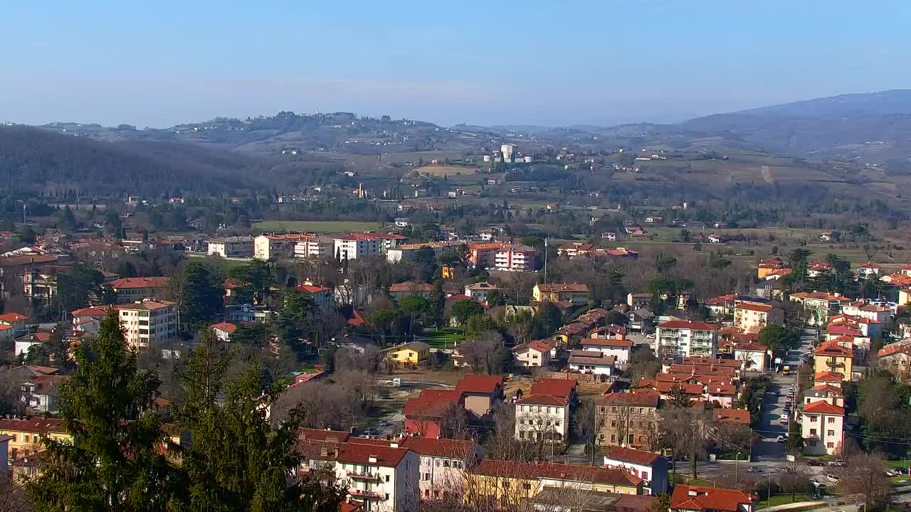 Nova Gorica in Gorica: Čudovit Razgled iz Frančiškanskega Samostana Kostanjevica
