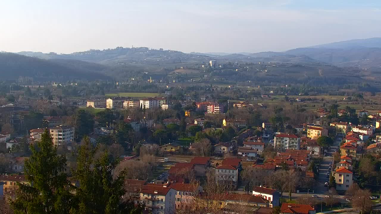 Nova Gorica et Gorizia : Vue Imprenable depuis le Monastère Franciscain de Kostanjevica
