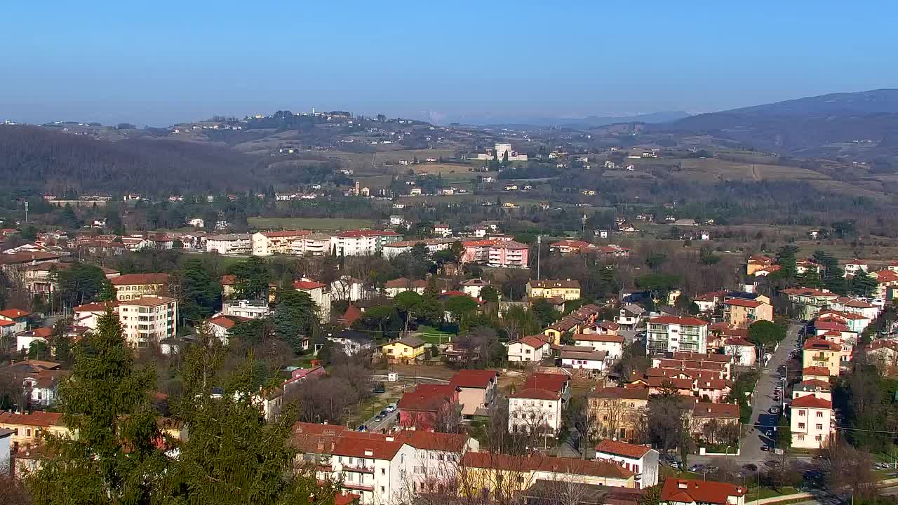 Nova Gorica i Gorica: Prekrasan Pogled iz Franjevačkog Samostana Kostanjevica